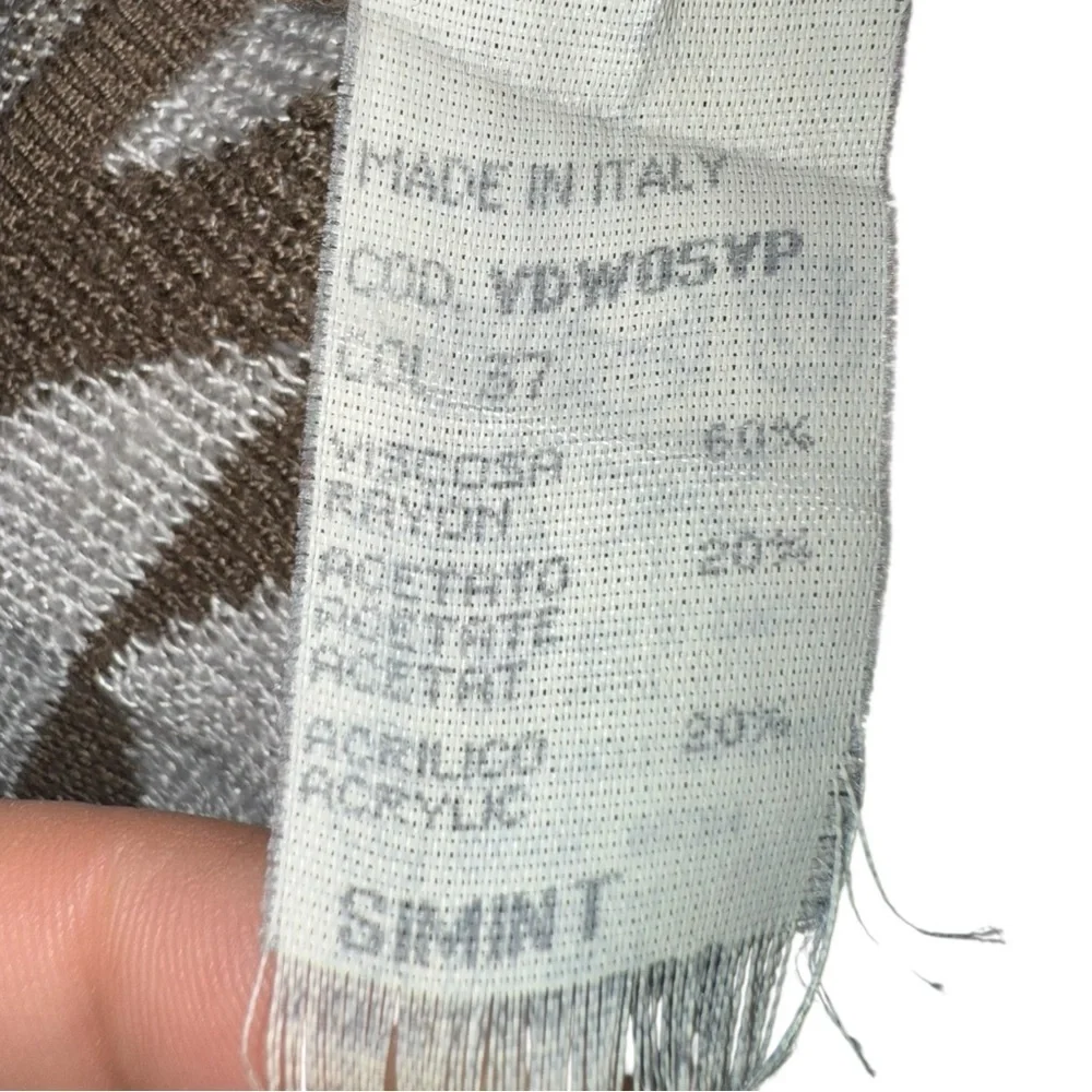 EMPORIO ARMANI Vintage Sleeveless Knit Sweater / Vest Size 8 - Picture 11 of 13